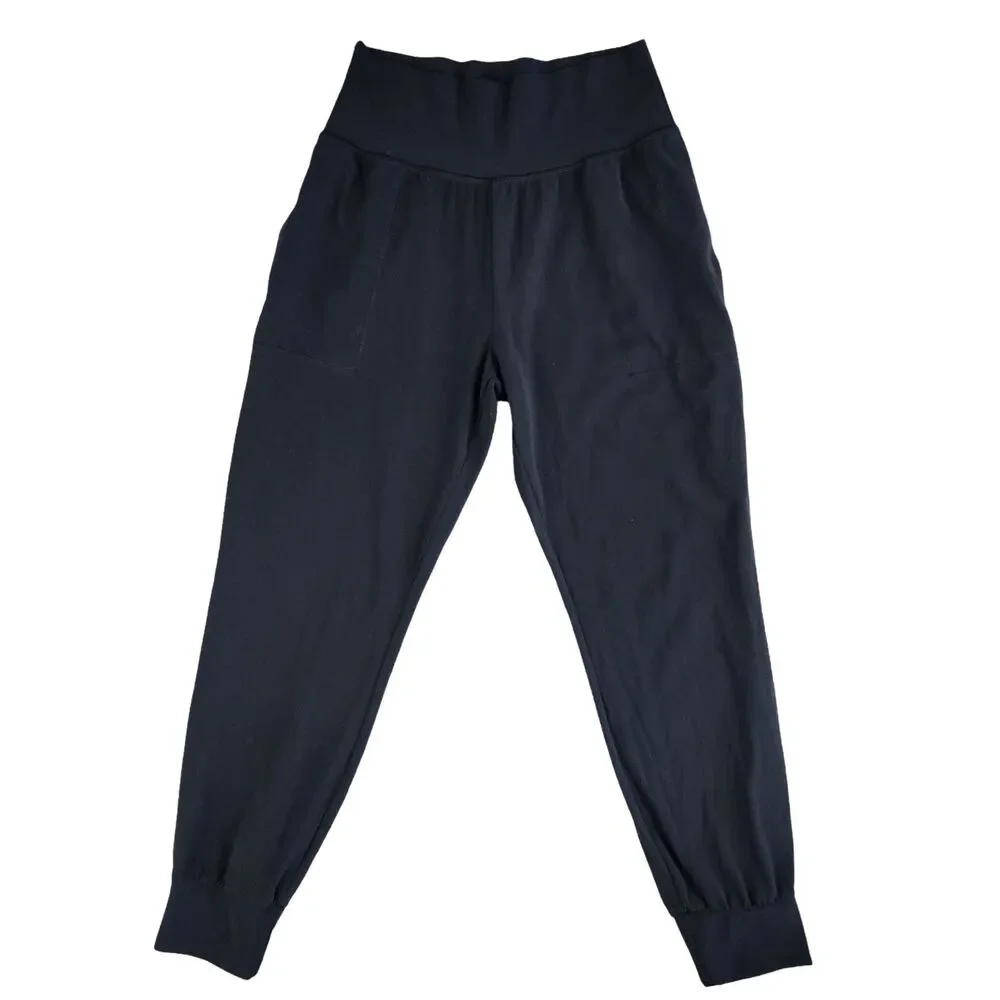 Athleta Women's Salutation High Rise Jogger Powervita Black Medium - Picture 2 of 8